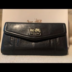 Black Coach Wallet